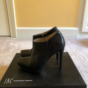INC Hidden Platform Bootie